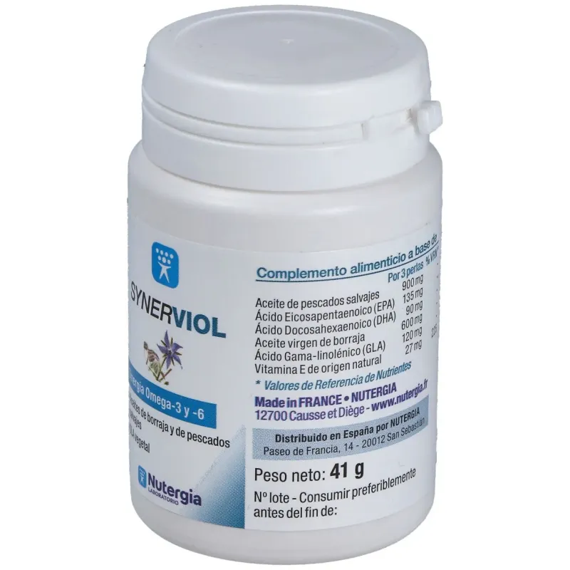 Nutergia synerviol 60caps | Farmacia Barata