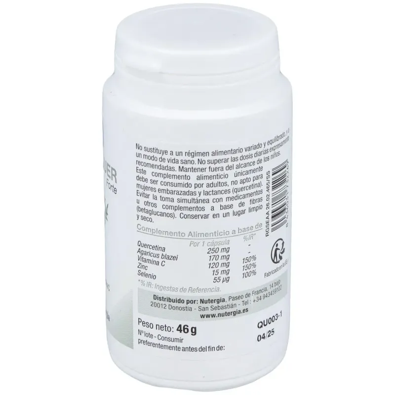 Nutergia ergyquer forte 60caps | Farmacia Barata