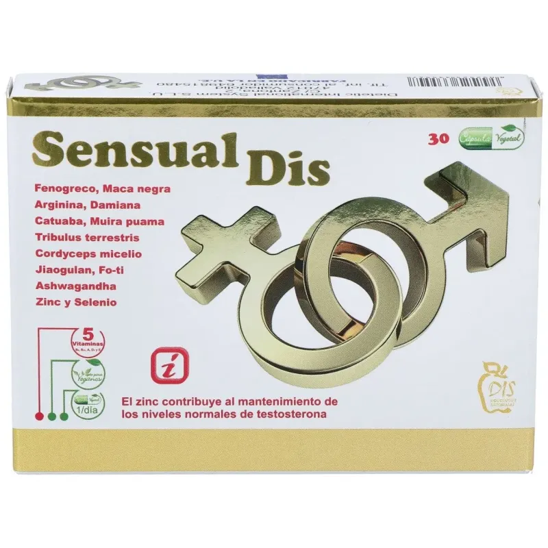 Dis sensualdis 30cap dis | Farmacia Barata