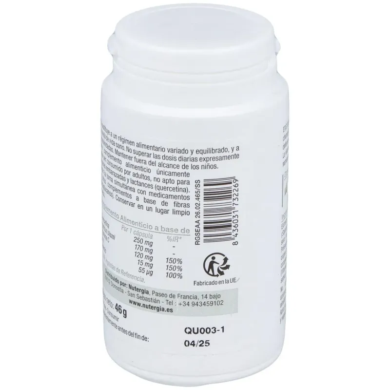 Nutergia ergyquer forte 60caps | Farmacia Barata