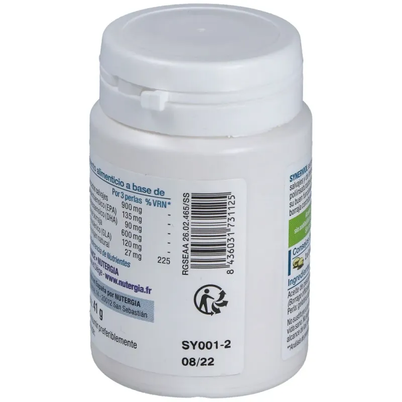Nutergia synerviol 60caps | Farmacia Barata
