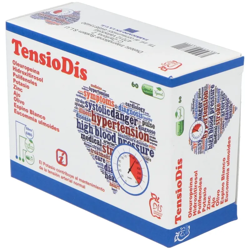 Dis tensiodis 60caps | Farmacia Barata