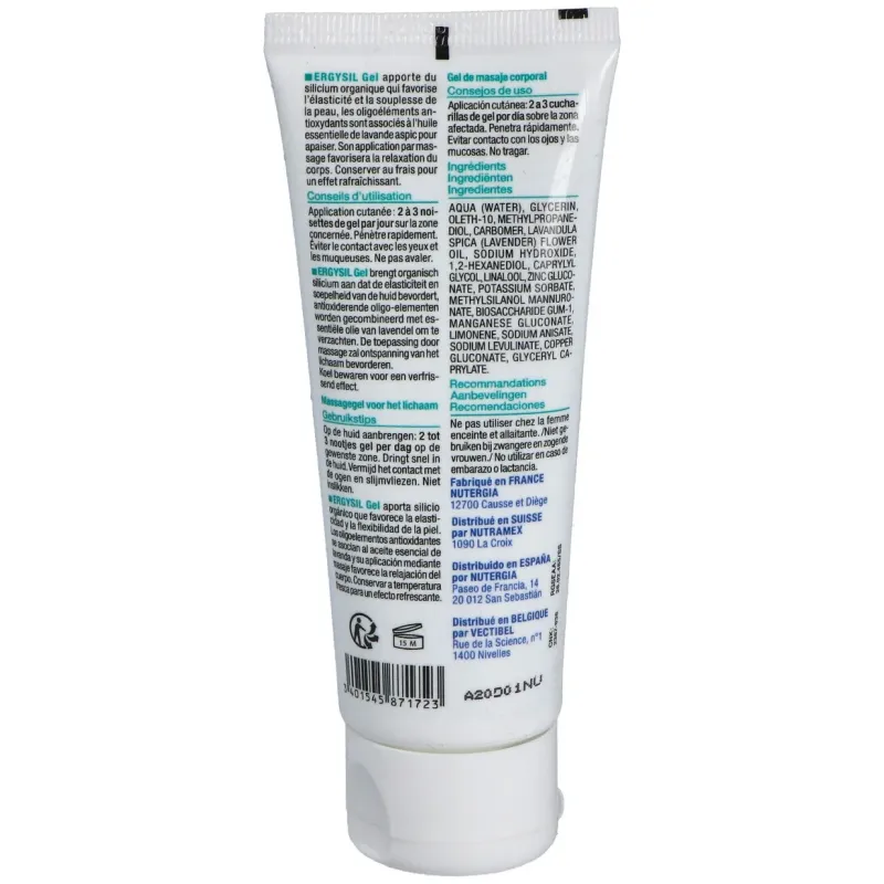 Ergysil gel (silicio organico) 75ml. | Farmacia Barata