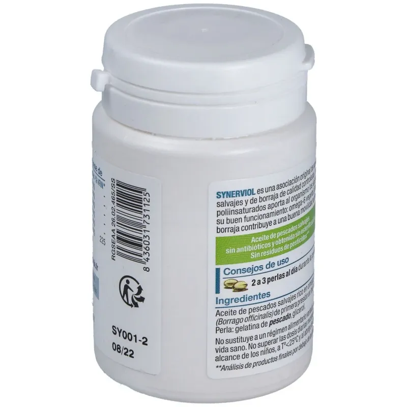 Nutergia synerviol 60caps | Farmacia Barata