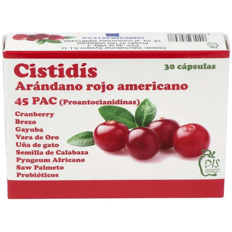 Cistidis 30cap. | Farmacia Barata Cistidis 30cap. | Farmacia Barata