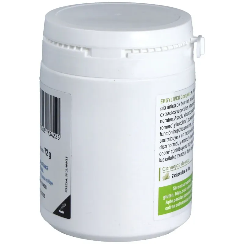 Nutergia ergyliver complex 120caps | Farmacia Barata