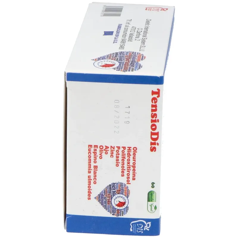 Dis tensiodis 60caps | Farmacia Barata