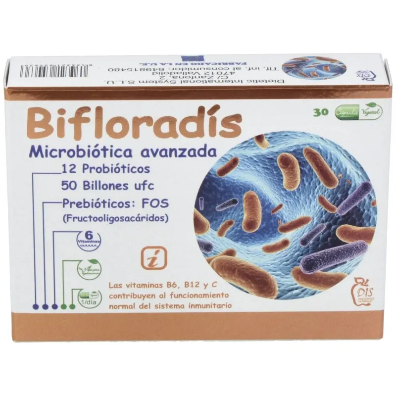 Dis bifloradis 30caps | Farmacia Barata