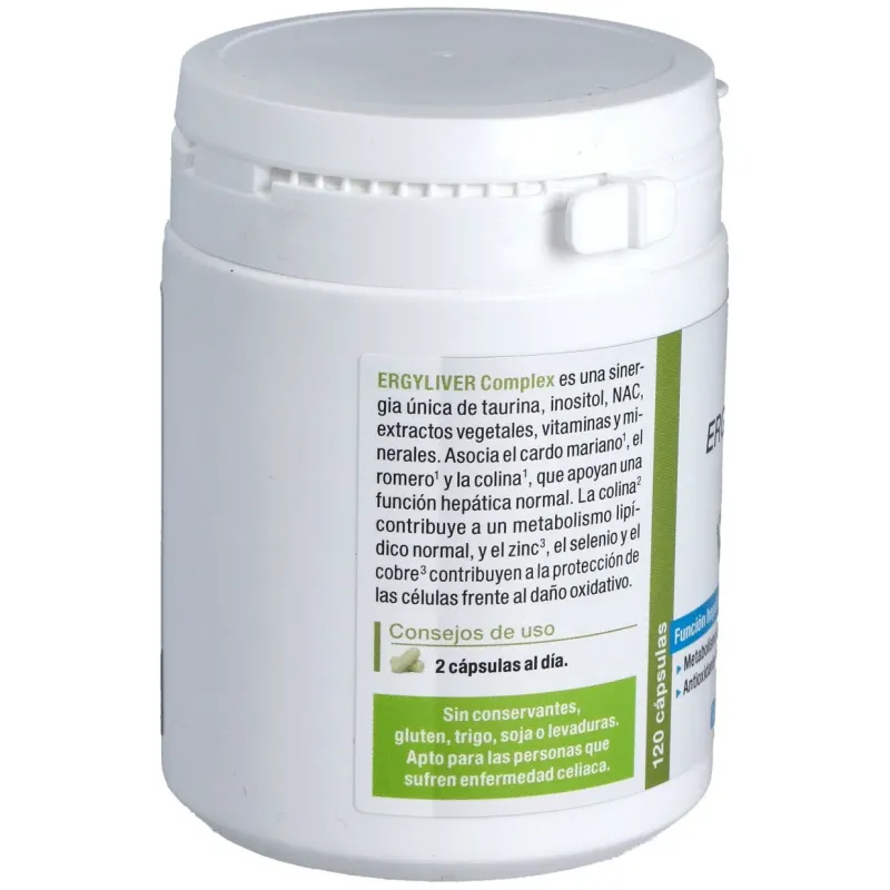 Nutergia ergyliver complex 120caps | Farmacia Barata