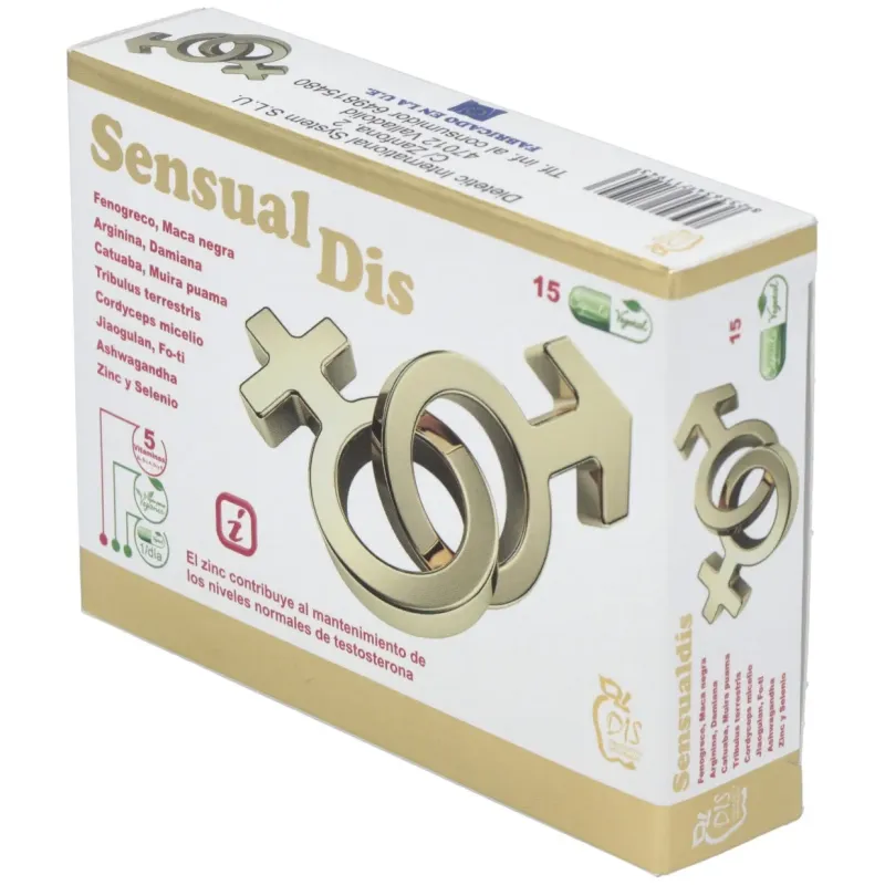 Dis sensualdis 15caps | Farmacia Barata
