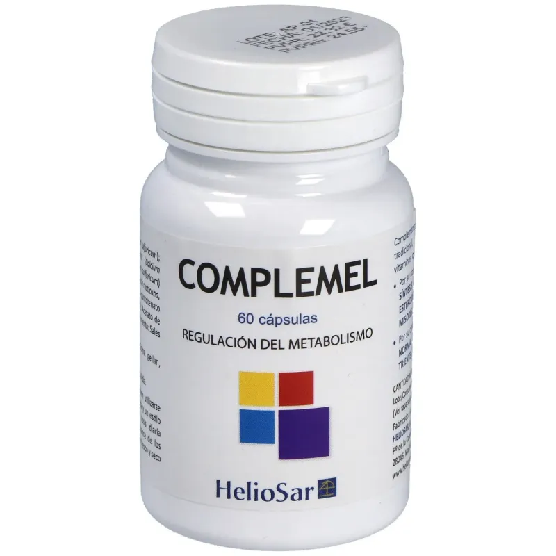 Heliosar complemel 60 cápsulas | Farmacia Barata
