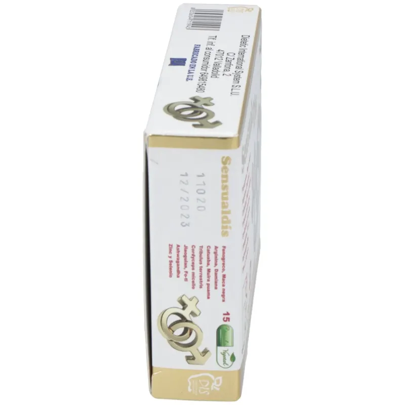 Dis sensualdis 15caps | Farmacia Barata