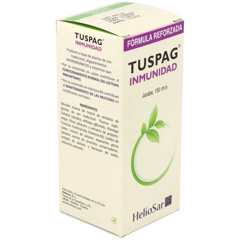 Tuspag inmunidad 150ml. | Farmacia Barata Tuspag inmunidad 150ml. | Farmacia Barata