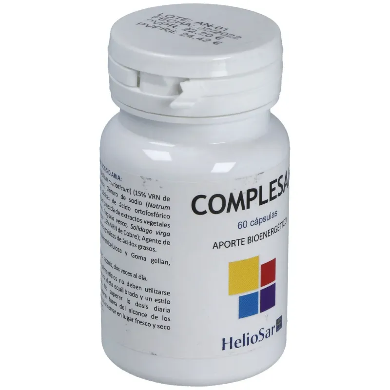 Heliosar complesan 60caps | Farmacia Barata