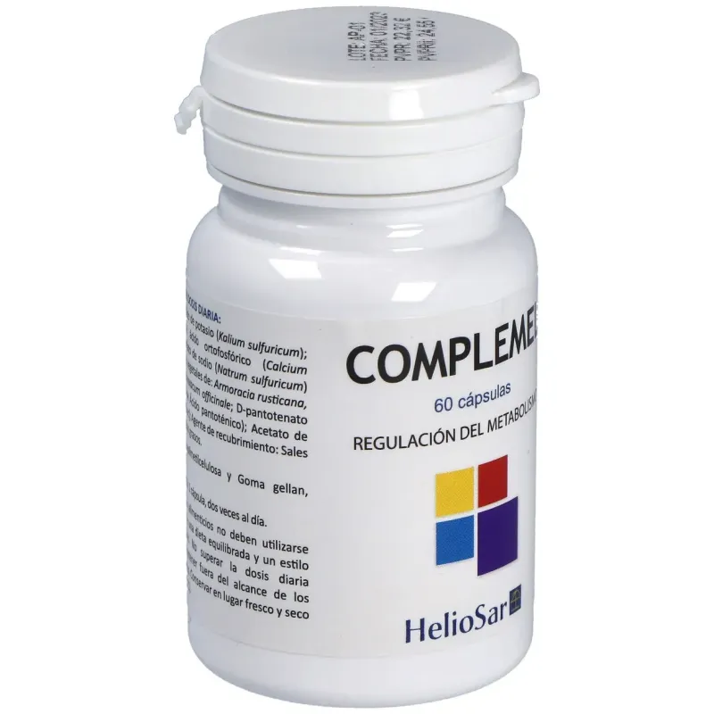 Heliosar complemel 60 cápsulas | Farmacia Barata