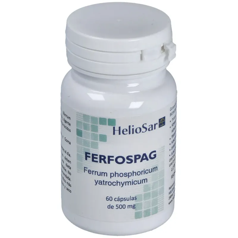 Ferfospag ferrum phosphoricum 60cap. | Farmacia Barata