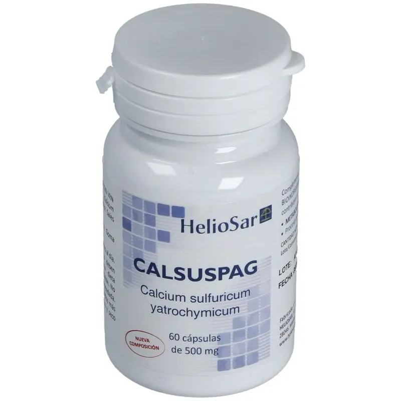 Calsuspag calcium sulfuricum 60cap. | Farmacia Barata