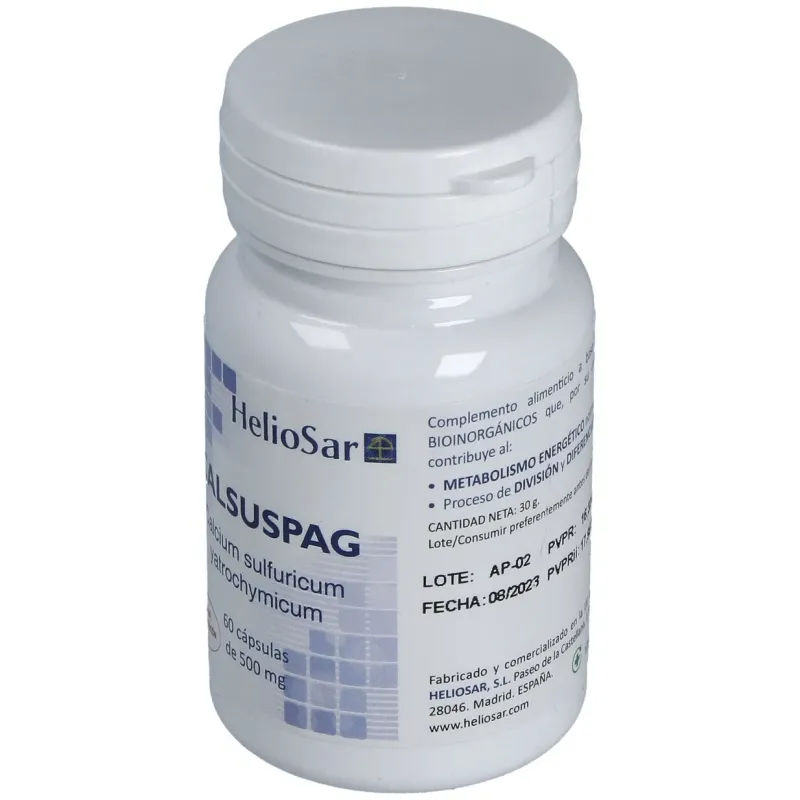 Calsuspag calcium sulfuricum 60cap. | Farmacia Barata