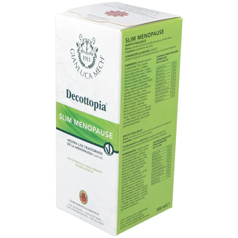 Decottopia slim menopause 500ml | Farmacia Barata Decottopia slim menopause 500ml | Farmacia Barata