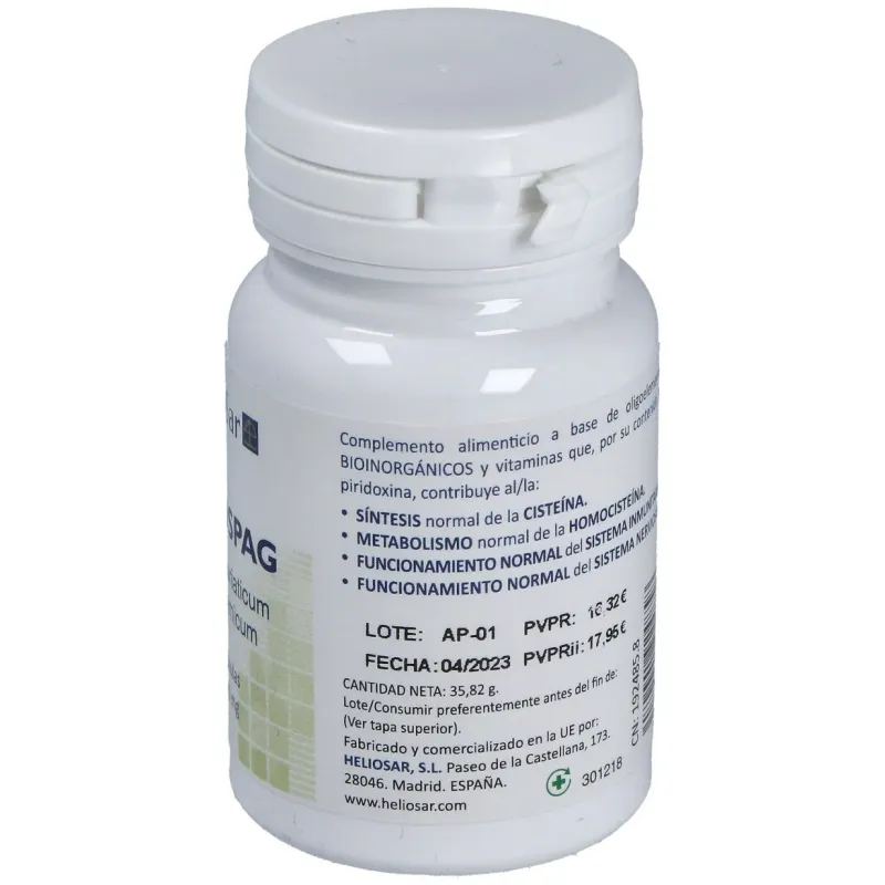 Kamuspag kalium muriaticum 60cap. | Farmacia Barata