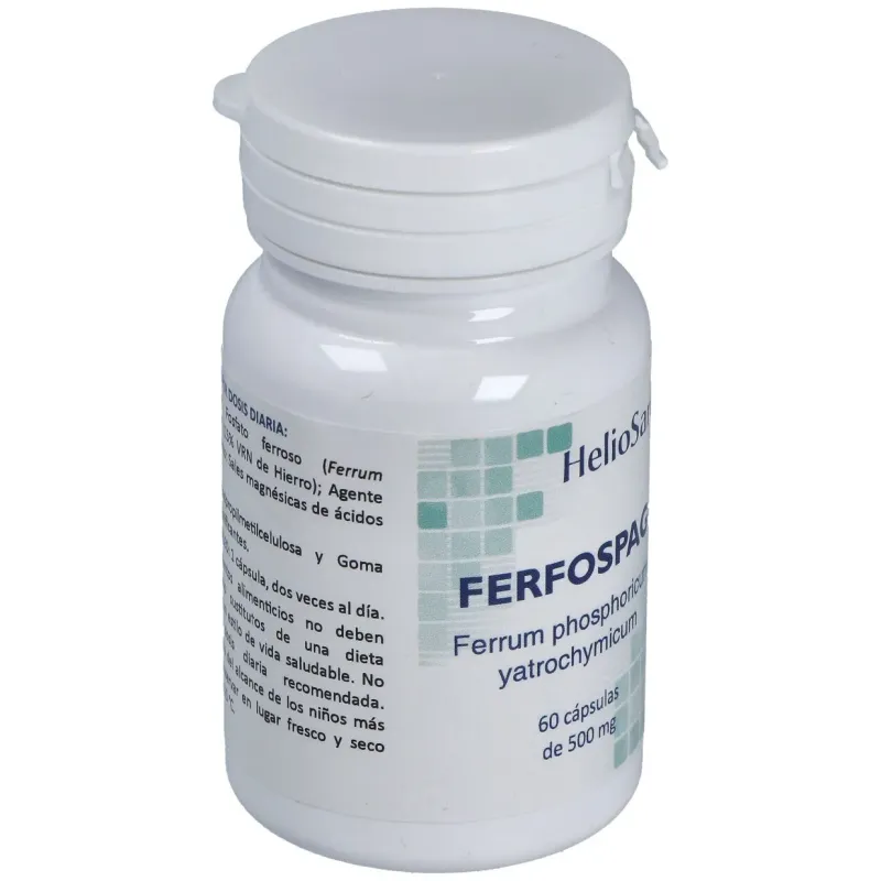 Ferfospag ferrum phosphoricum 60cap. | Farmacia Barata