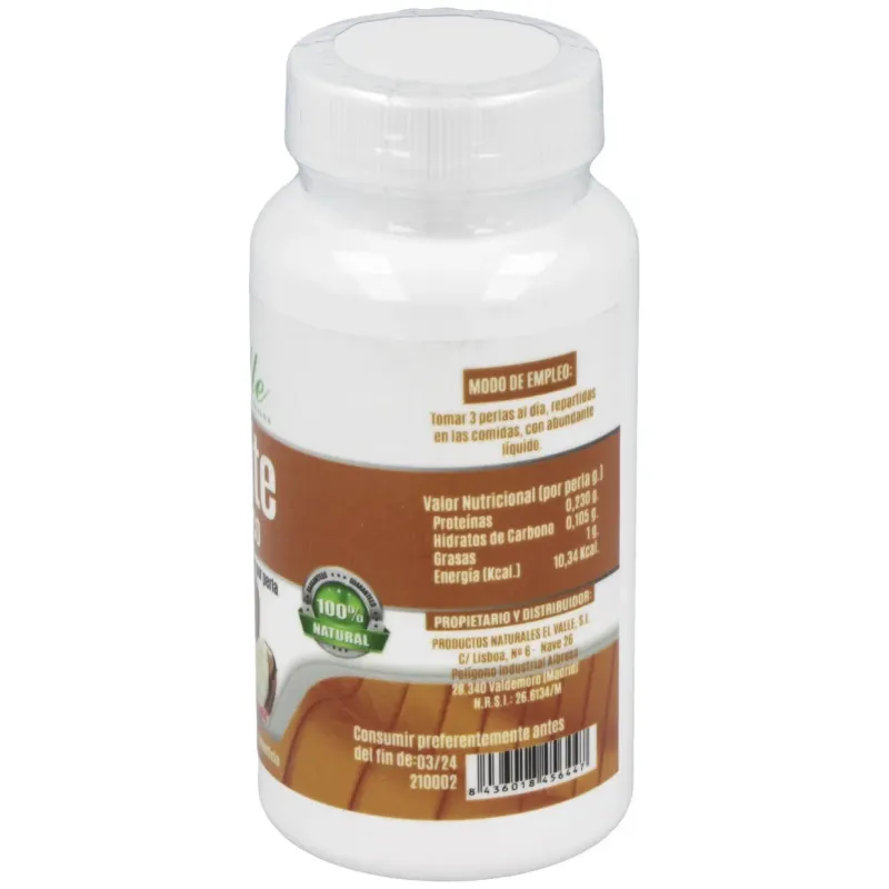 El valle aceite de coco 60 perlas | Farmacia Barata