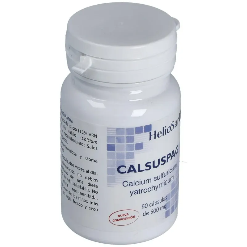 Calsuspag calcium sulfuricum 60cap. | Farmacia Barata