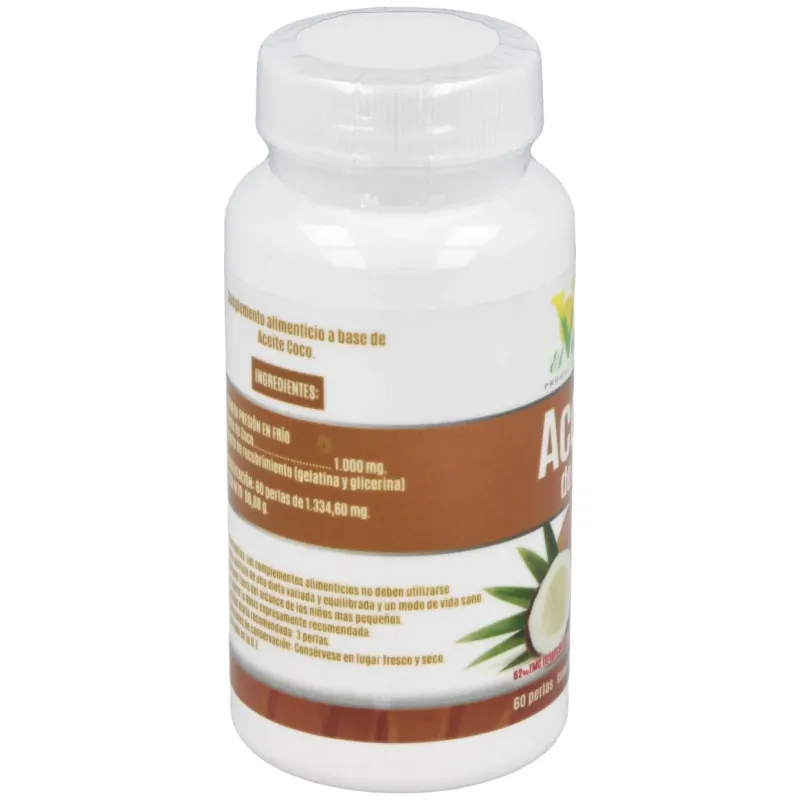 El valle aceite de coco 60 perlas | Farmacia Barata