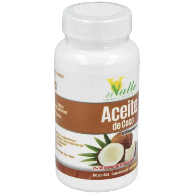 El valle aceite de coco 60 perlas | Farmacia Barata