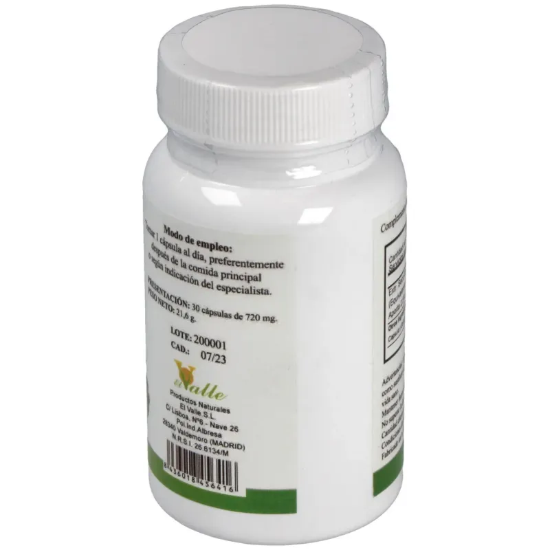 El valle alcachofa 30caps | Farmacia Barata