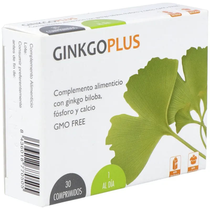 Ginkgoplus 30comp. | Farmacia Barata