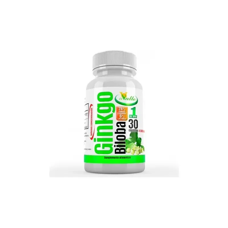 El valle ginkgo biloba 30caps | Farmacia Barata