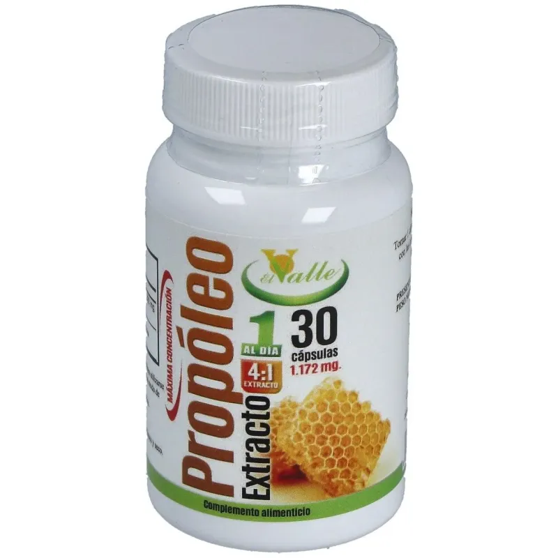 El valle propoleo 30caps | Farmacia Barata