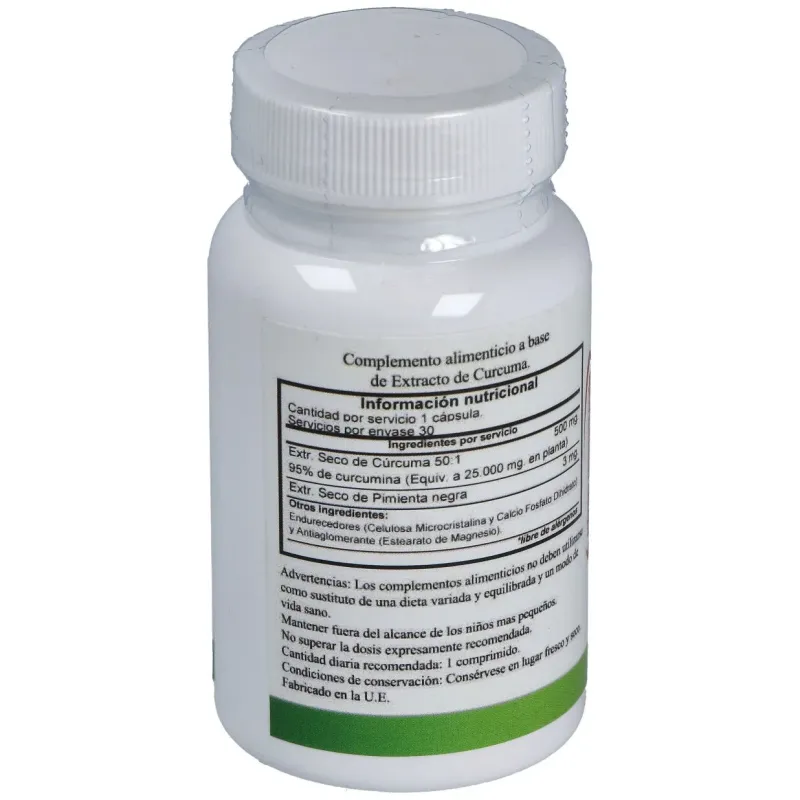 El valle cúrcuma extracto 30comp | Farmacia Barata