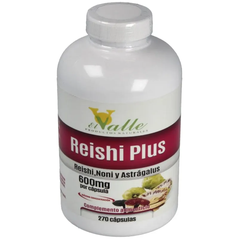 El valle reishi plus 270caps | Farmacia Barata