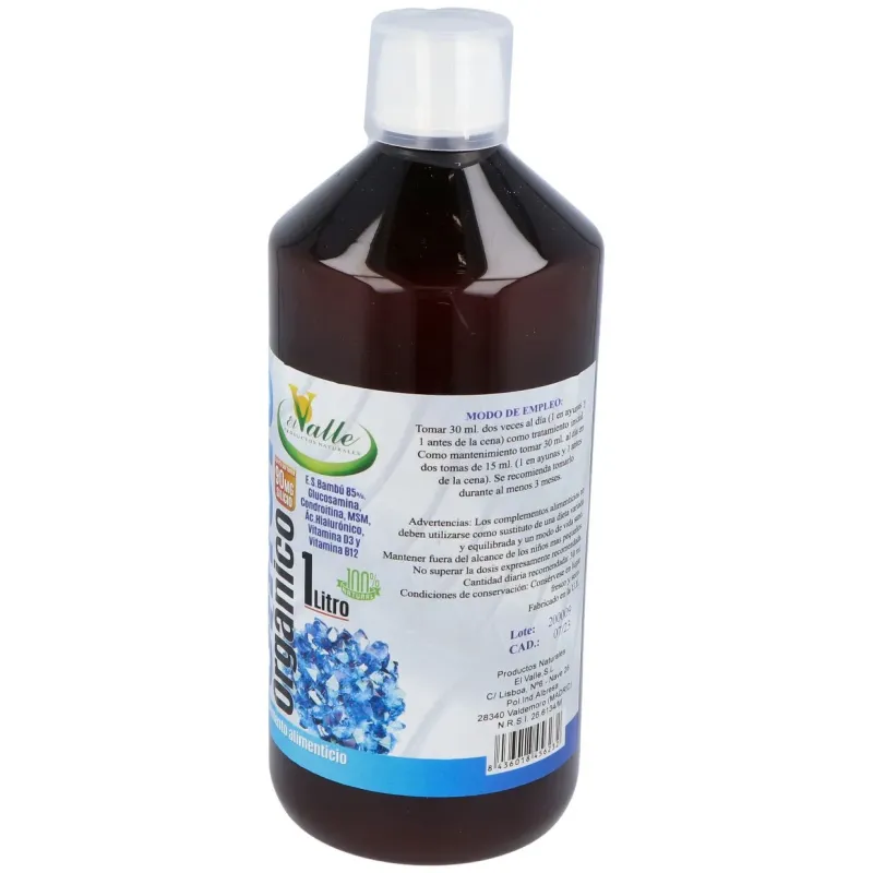 El valle silicio organico 1000ml | Farmacia Barata