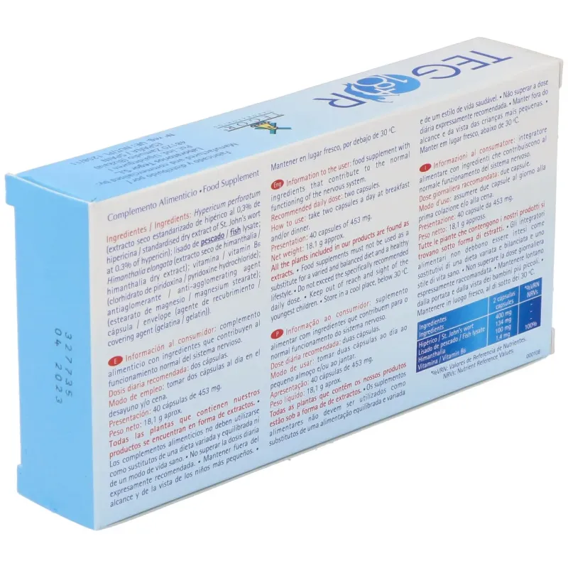 Tegor tegor 18+ animo 40caps | Farmacia Barata