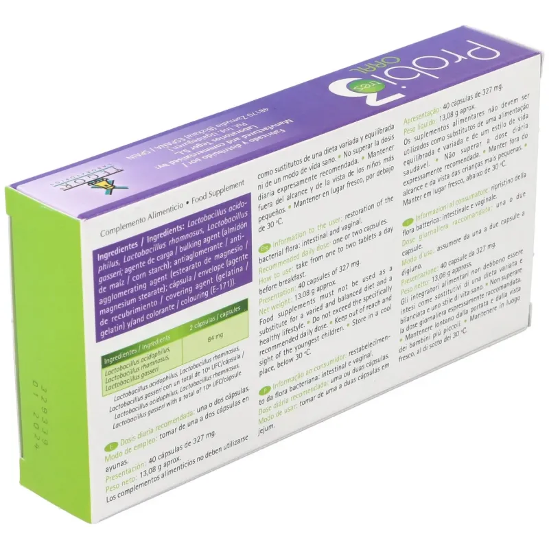 Tegor probio3 oral 40caps | Farmacia Barata