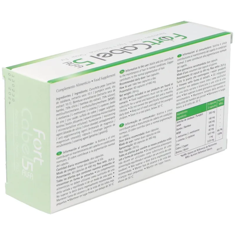Tegor fortcabel 5 alfa 60caps | Farmacia Barata Tegor fortcabel 5 alfa 60caps | Farmacia Barata