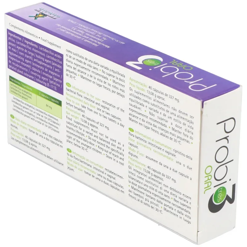 Tegor probio3 oral 40caps | Farmacia Barata
