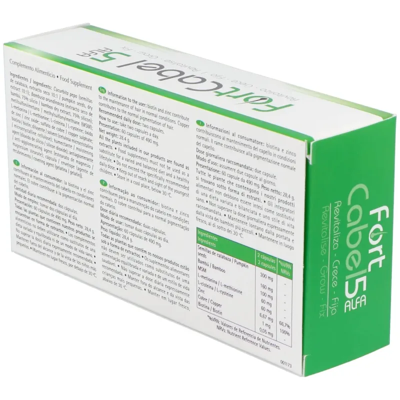 Tegor fortcabel 5 alfa 60caps | Farmacia Barata Tegor fortcabel 5 alfa 60caps | Farmacia Barata