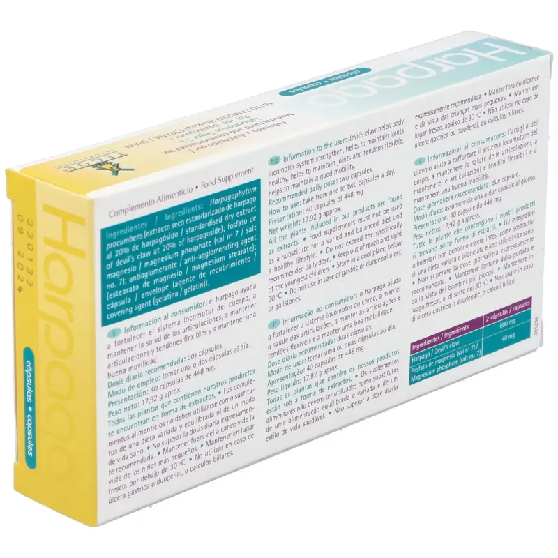 Tegor harpago 40caps | Farmacia Barata