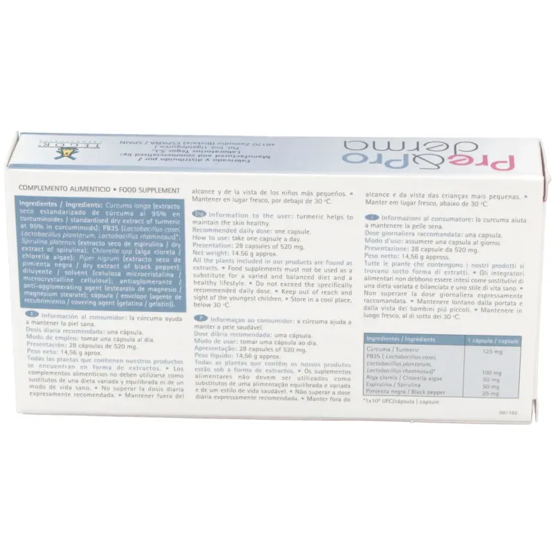 Tegor pre y pro derma 28caps | Farmacia Barata