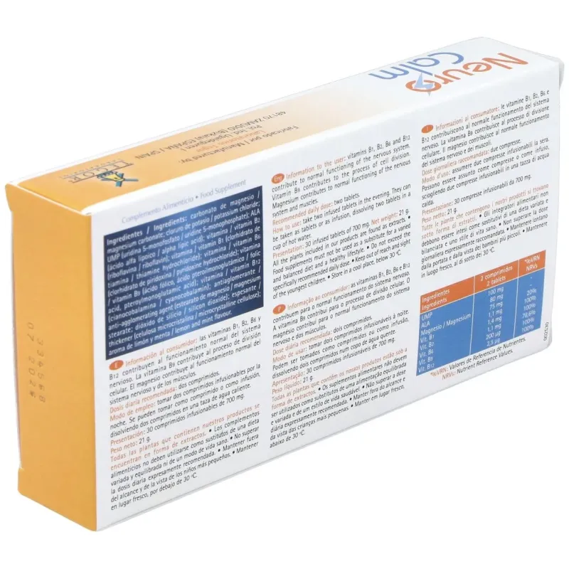 Neuro calm 30comp infusionables. | Farmacia Barata