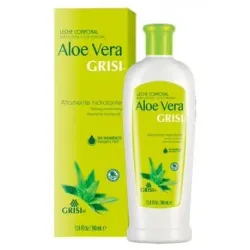 Leche corporal aloe vera 380ml. aloe grisi