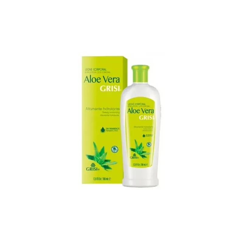 Leche corporal aloe vera 380ml. aloe grisi | Farmacia Barata Leche corporal aloe vera 380ml. aloe grisi | Farmacia Barata