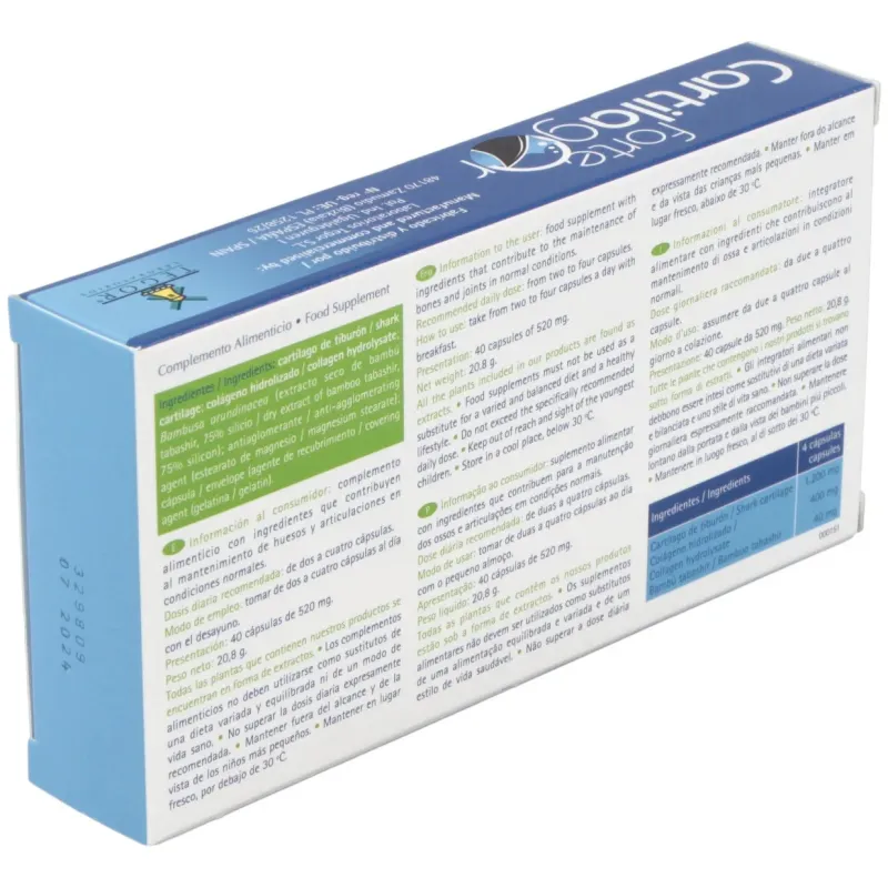 Cartilagor forte 40cap. | Farmacia Barata