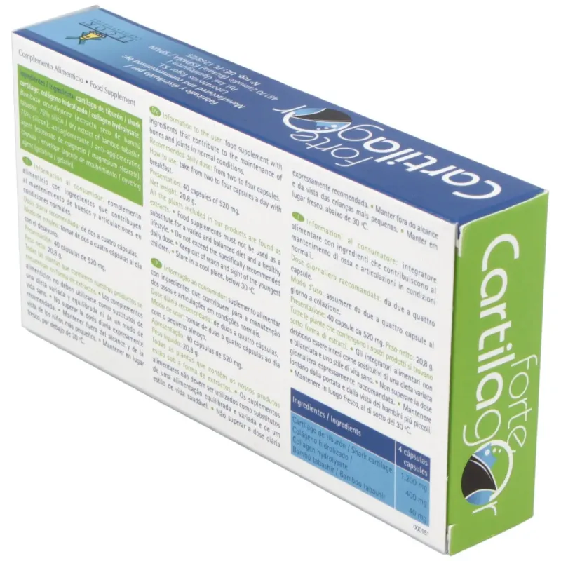 Cartilagor forte 40cap. | Farmacia Barata