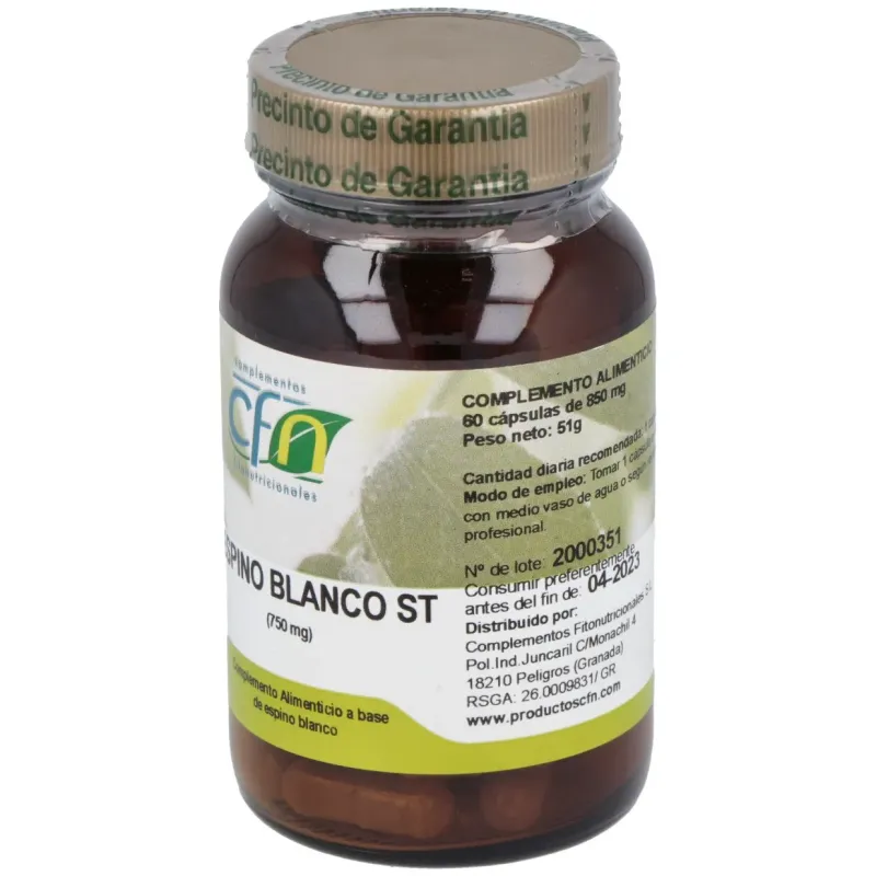Cfn espino blanco 750mg 60caps | Farmacia Barata