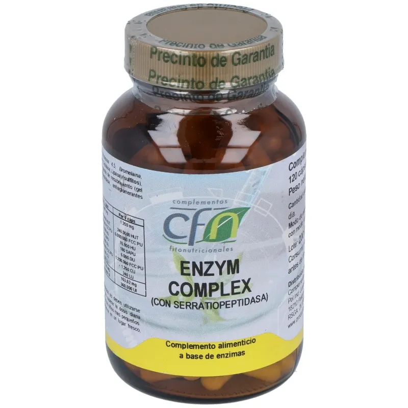 Cfn enzym complex 120caps | Farmacia Barata